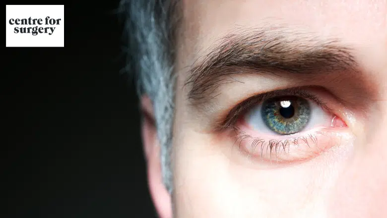 What does men's eyelid surgery involve