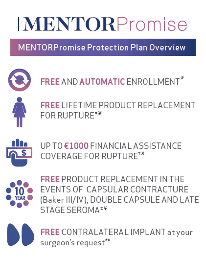 mentor implant warranty