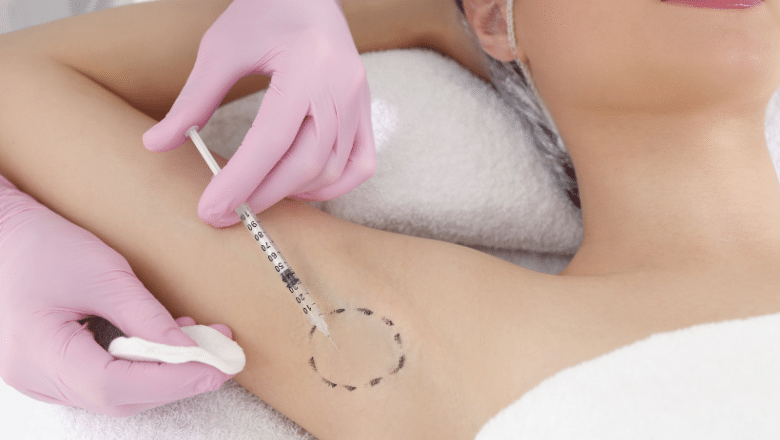 armpit sweating injections London