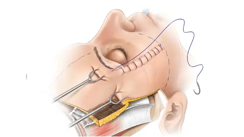 gliding brow lift surgical technique